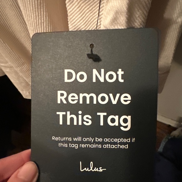 Lulus Daily Affection Beige Corduroy Mini Dress With Pockets - Size M - Picture 2 of 3